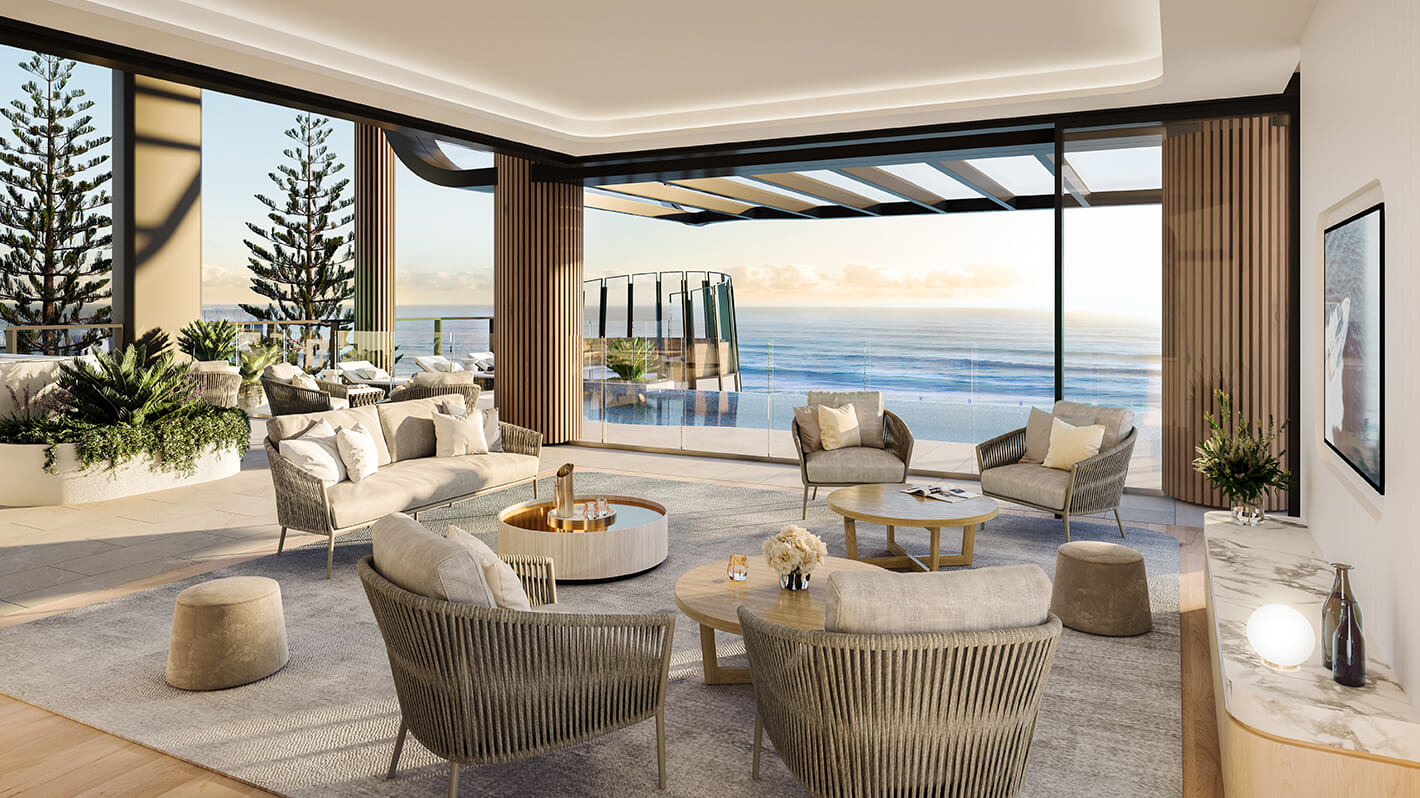 level 3 beach club lounge